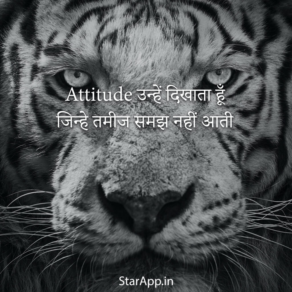 Love Attitude Status In Hindi for facebook
