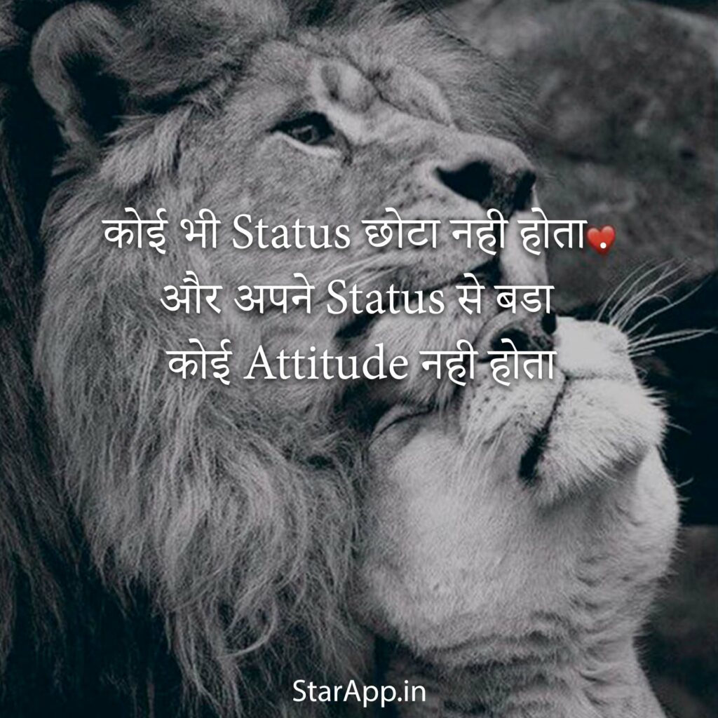 किल्लर किंग स्टेटस Killer King Attitude Status Hindi Image