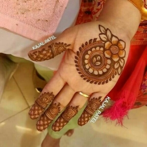 Easy full hand dulhan mehndi designs bridal arabic mehandi design for front hands