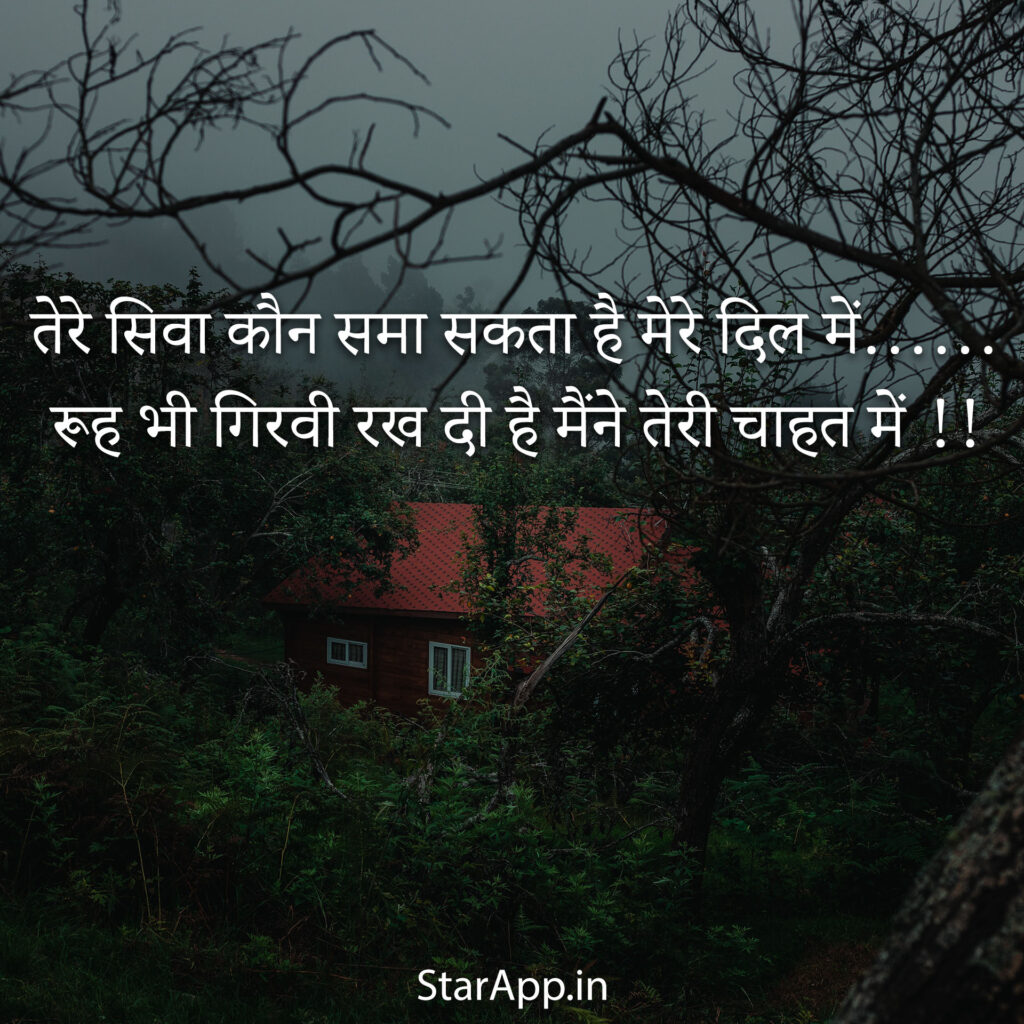 Romantic Sad Quotes in Hindi For Whatsapp Status